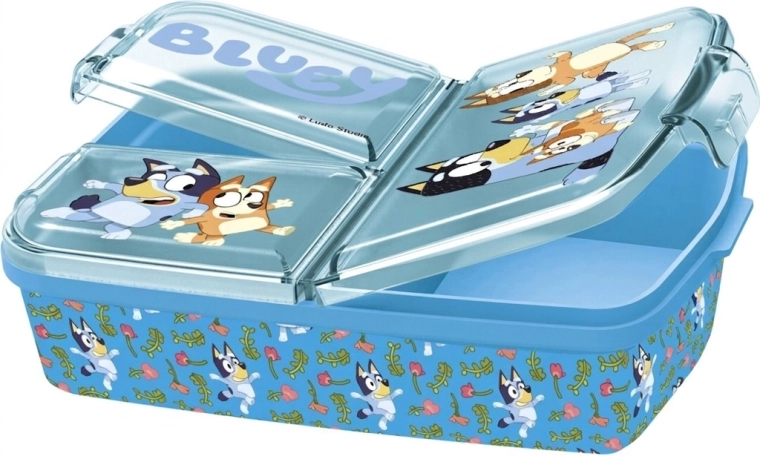 Πολυδιαμερισματικό κουτί για σνακ Bluey