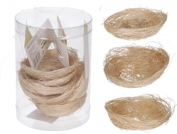 Διακοσμητική φωλιά 8 cm – φυσική