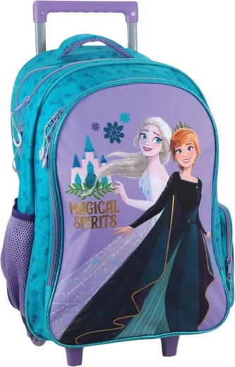 Σχολική τσάντα με ρόδες Frozen Magical Spirits σε τιρκουάζ χρώμα