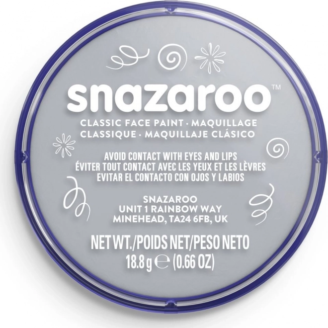 Snazaroo χρώμα προσώπου ανοιχτό γκρι 18 ml
