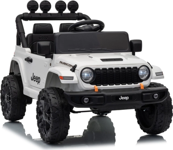 Παιδικό ηλεκτρικό αυτοκινητάκι Jeep Rubicon 24 V – Λευκό