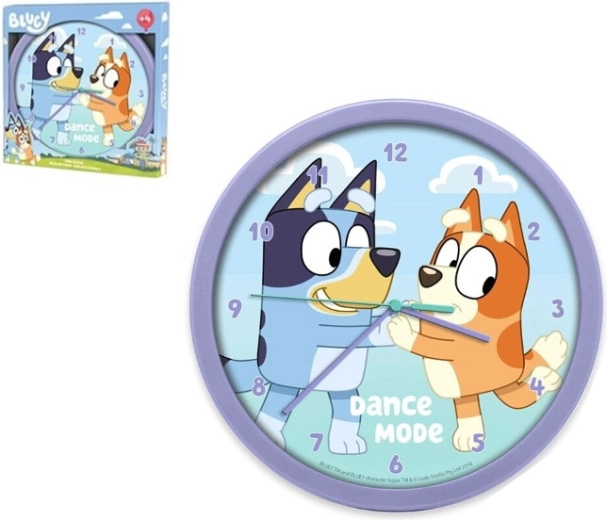 Παιδικό ρολόι τοίχου BLUEY