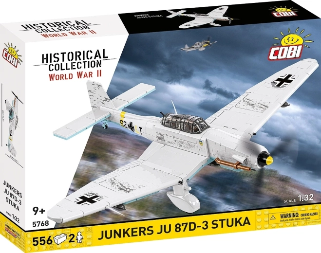 Κατασκευαστικό σετ αεροσκάφους Junkers Ju 87 D-3 Stuka – 556 κομμάτια