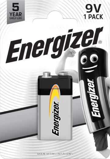 Αλκαλική μπαταρία Energizer Everyday 9V