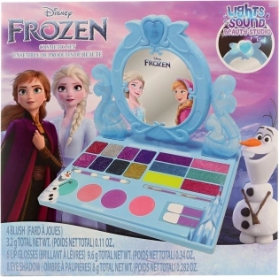 Καλλυντικό στούντιο Frozen με φωτιζόμενο καθρεφτάκι
