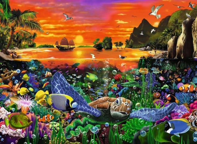 Παζλ Ravensburger Ύφαλος 500 κομμάτια