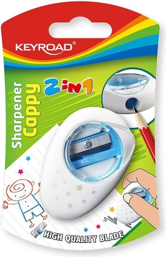 Ξύστρα με γόμα KEYROAD Cappy 2σε1