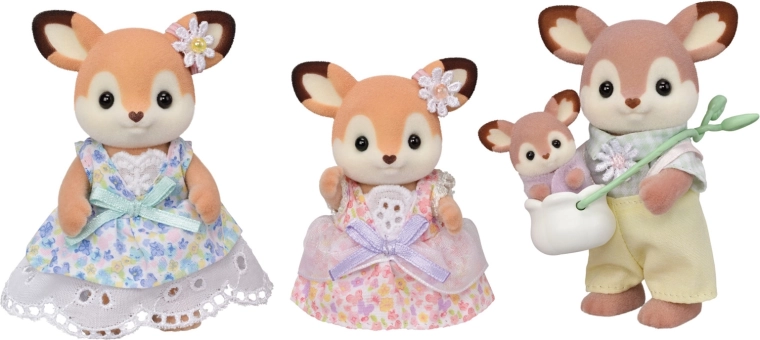 Sylvanian Families οικογένεια ελαφιών – σετ 4 φιγούρων