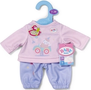 Ροζ φόρμα BABY born για κούκλες 36 cm