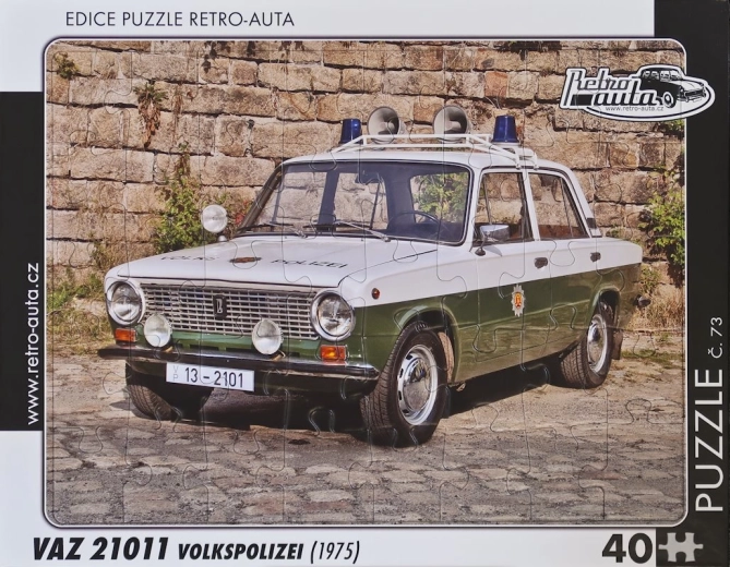 Παζλ RETRO-AUTA VAZ 21011 Volkspolizei 40 κομμάτια