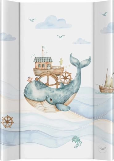 Ceba Baby αλλαξιέρα με σκληρή βάση 50 × 70 cm ocean adventure
