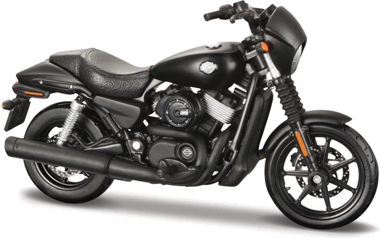 Maisto Harley-Davidson Street 750 μαύρη μοτοσυκλέτα 1:18