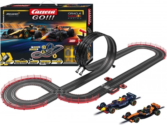 Πίστα Carrera GO Super Formula 5,3 m με μονοθέσια F1 RED BULL και MCLAREN