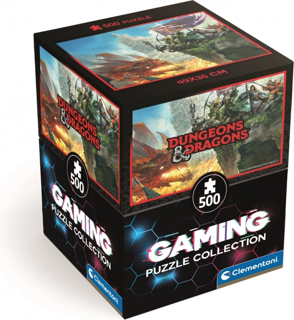 Παζλ 500 κομματιών Dungeons & Dragons – Cube από την Clementoni