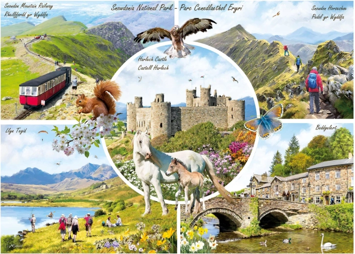 Παζλ Snowdonia 1000 κομμάτια GIBSONS