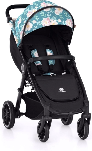 Petite&Mars αθλητικό καρότσι Street+ RWS black limited 100 roses