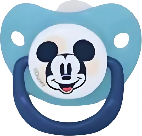 Ανατομική πιπίλα με καπάκι Disney Mickey 6+ μηνών