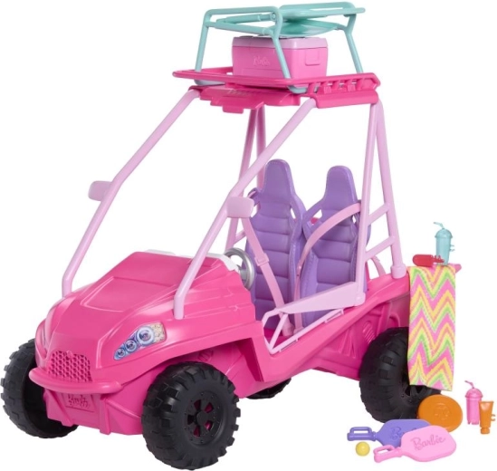 Παραλιακή buggy Barbie για 4 κούκλες με αξεσουάρ