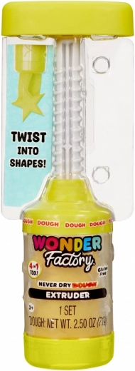 Πλαστελίνη Wonder Factory Never Dry Dough κίτρινη