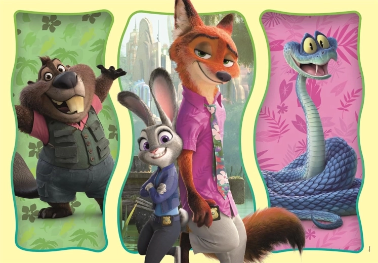 Παζλ CLEMENTONI Zootropolis 104 κομμάτια
