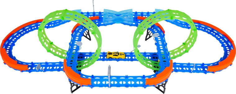 Δύο φθορίζοντες βρόχοι 360°