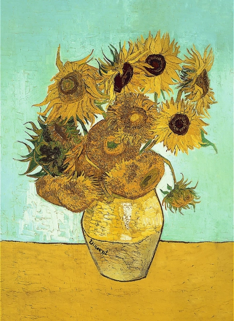 Ξύλινο παζλ TrefL Vincent van Gogh - Ηλιοτρόπια