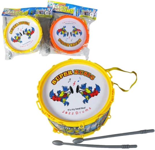 Wiky παιδικό ταμπούρο με μπαγκέτες, 17 cm