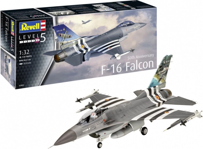 Πλαστικό μοντέλο αεροσκάφους 50th Anniversary F-16 Falcon 1/32