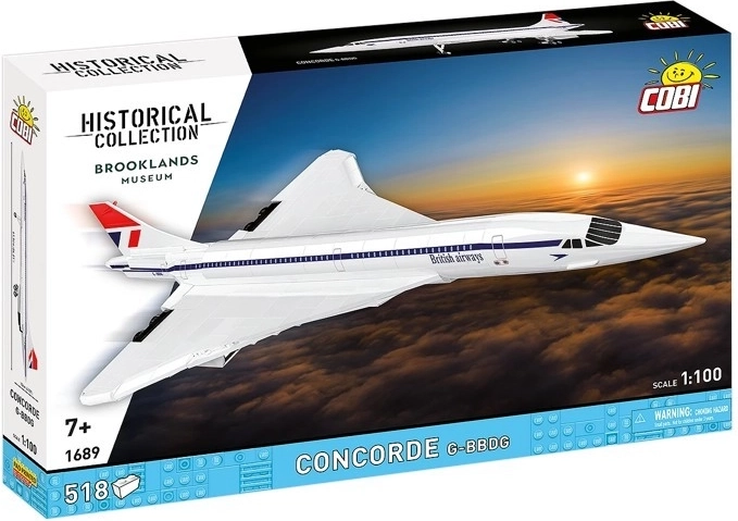 Κατασκευαστικό σετ COBI Concorde G-BBDG 518 κομμάτια