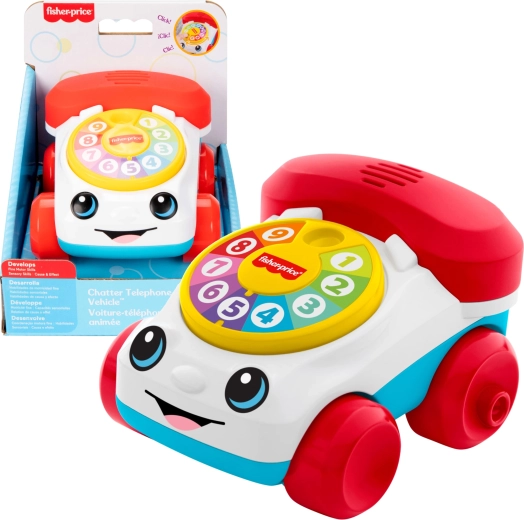 Fisher-Price Τηλεφωνάκι-αυτοκινητάκι για μικρούς πολυλογάδες