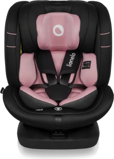 Κάθισμα αυτοκινήτου LIONELO Bastiaan i-Size, 40–150 cm, Pink Rose