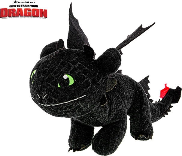 Λούτρινος δράκος Bezzubka Toothless 15 cm