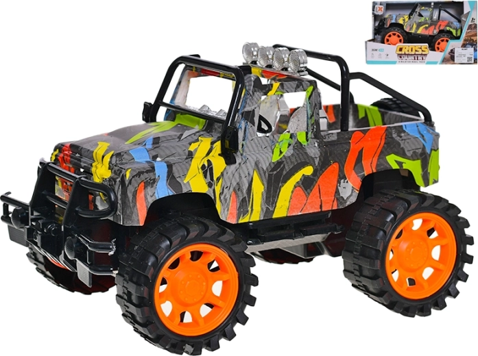 Jeep Graffiti 1:14 πλαστικό μοντέλο εκτός δρόμου με αδρανειακό μηχανισμό