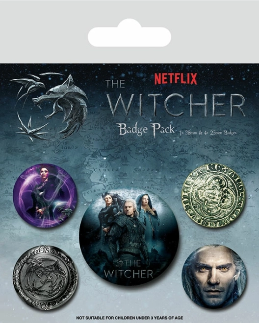 Σετ κονκάρδων The Witcher