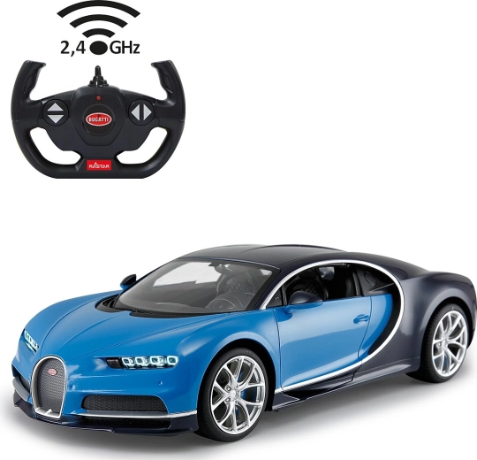 Bugatti Chiron RC αυτοκίνητο 1:14 2,4 GHz μπλε - 1 τεμάχιο