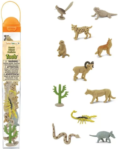 Safari Ltd. Toobs θεματικός σωλήνας – Ζωή στην έρημο