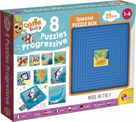 Προοδευτικά παιδικά παζλ CAROTINA Baby – 8
