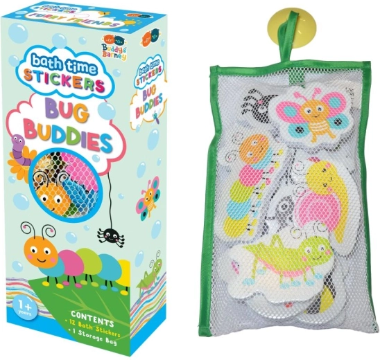 Buddy & Barney Ζωή εντόμων – σετ αυτοκόλλητων για το μπάνιο για παιδιά