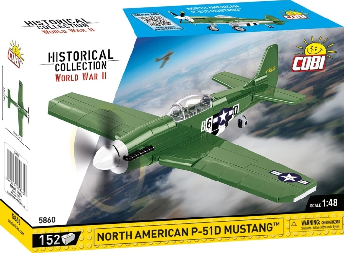 Κατασκευαστικό σετ αεροσκάφους P-51D Mustang COBI