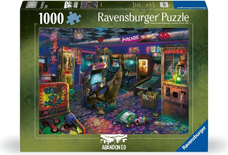 Παζλ Ravensburger Abandoned: ξεχασμένη αίθουσα παιχνιδιών 1000 κομμάτια