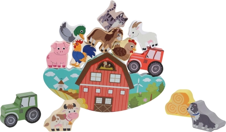 2Kids Toys παιχνίδι ισορροπίας φάρμα