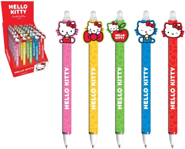 Στυλό gel που σβήνει Hello Kitty 15 cm - 1 τεμάχιο
