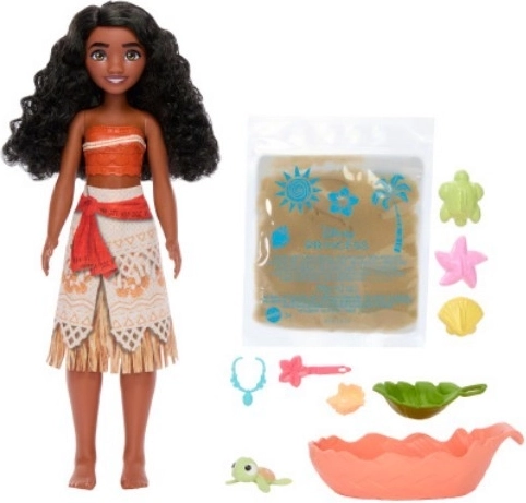Disney Πριγκίπισσα Vaiana Κούκλα με Ωκεάνιους Φίλους