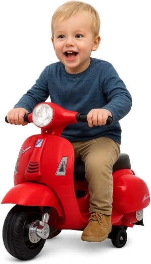 Παιδικό ηλεκτρικό σκούτερ Vespa Mini κόκκινο