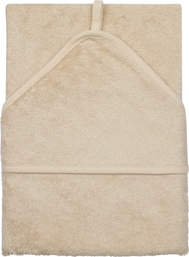 Timboo πετσέτα με κουκούλα XXL 95 × 95 cm frosted almond
