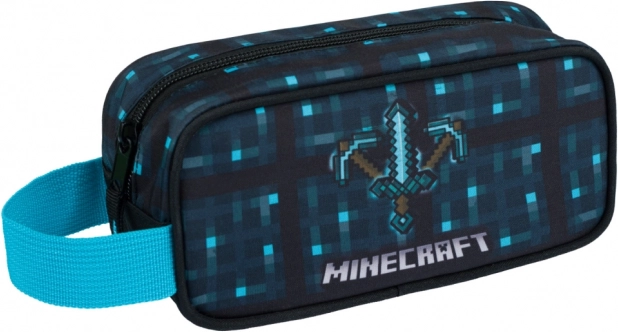 Κασετίνα Minecraft Blue Axe and Sword