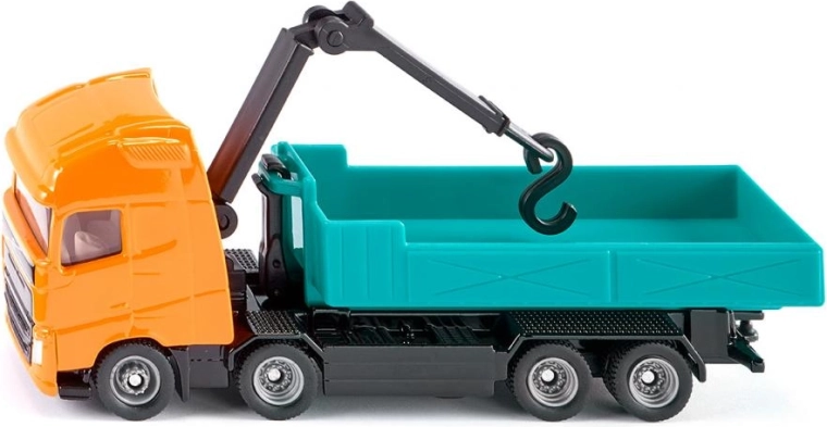 Siku Super Volvo FH φορέας κάδου με γάντζο και γερανό 1:87