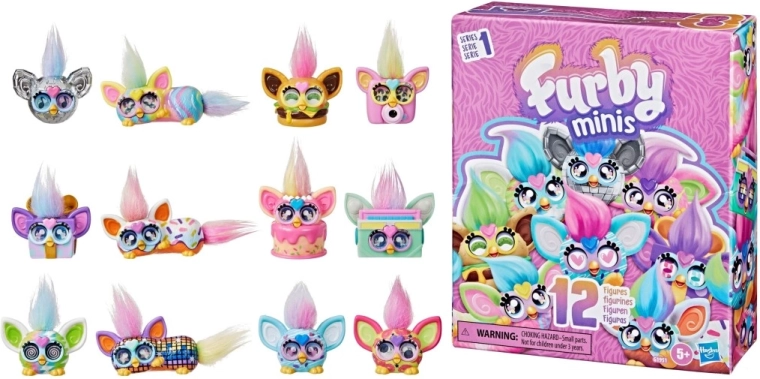 Μινιφιγούρες Furby – μεγάλη συσκευασία 12 τεμ.