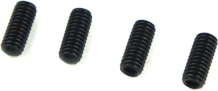 Jamara βίδες στερέωσης M4 × 10 mm με στρογγυλή κεφαλή, 4 τεμ.