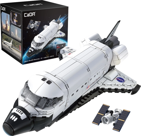 Κατασκευαστικό σετ CaDA NASA Space Shuttle Discovery – εκθεσιακό μοντέλο, 475 τεμάχια